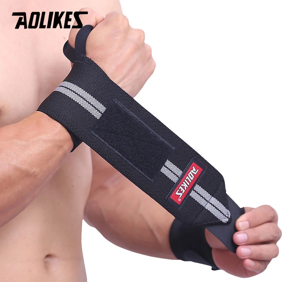 Crossfit Training Gear - AOLIKES 1 زوج معصمه المعصم دعم