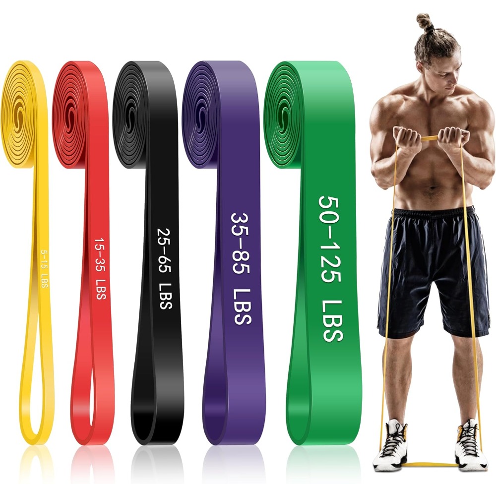 Pull Up Assist Band - أربطة مساعدة للتمرين، أربطة مقاومة بخمسة