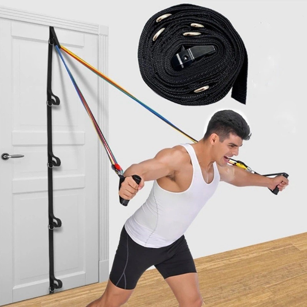 حزام تثبيت الباب للتمارين المن - مراجعة Pull Up Assist Band وسعره