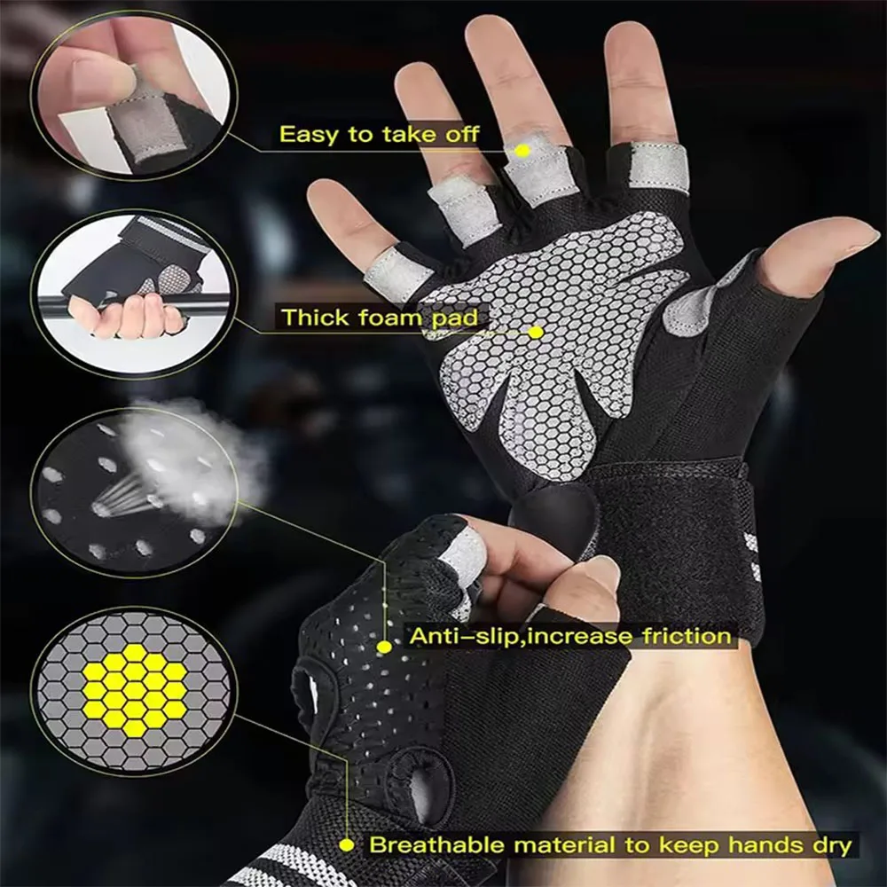 زوج واحد من قفازات اللياقة الب - مراجعة Crossfit Training Gear وسعره