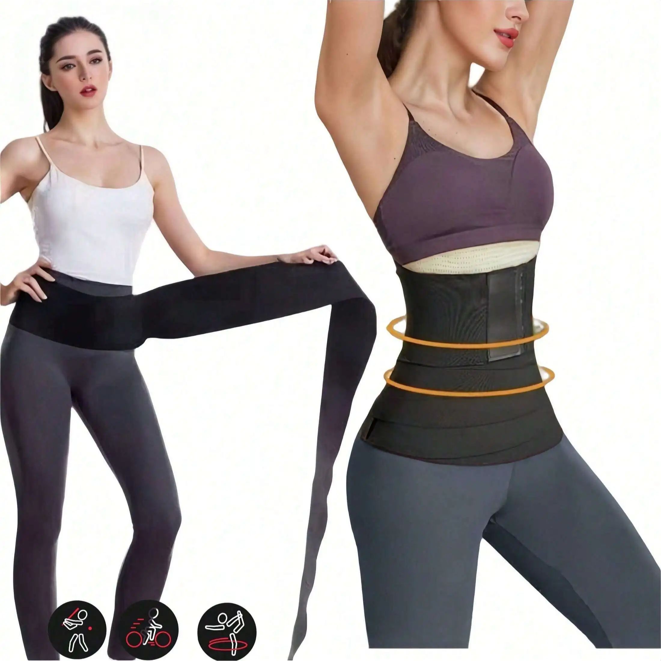 حزام خصر نسائي للتنحيف بطول 11 - مراجعة Pull Up Assist Band وسعره
