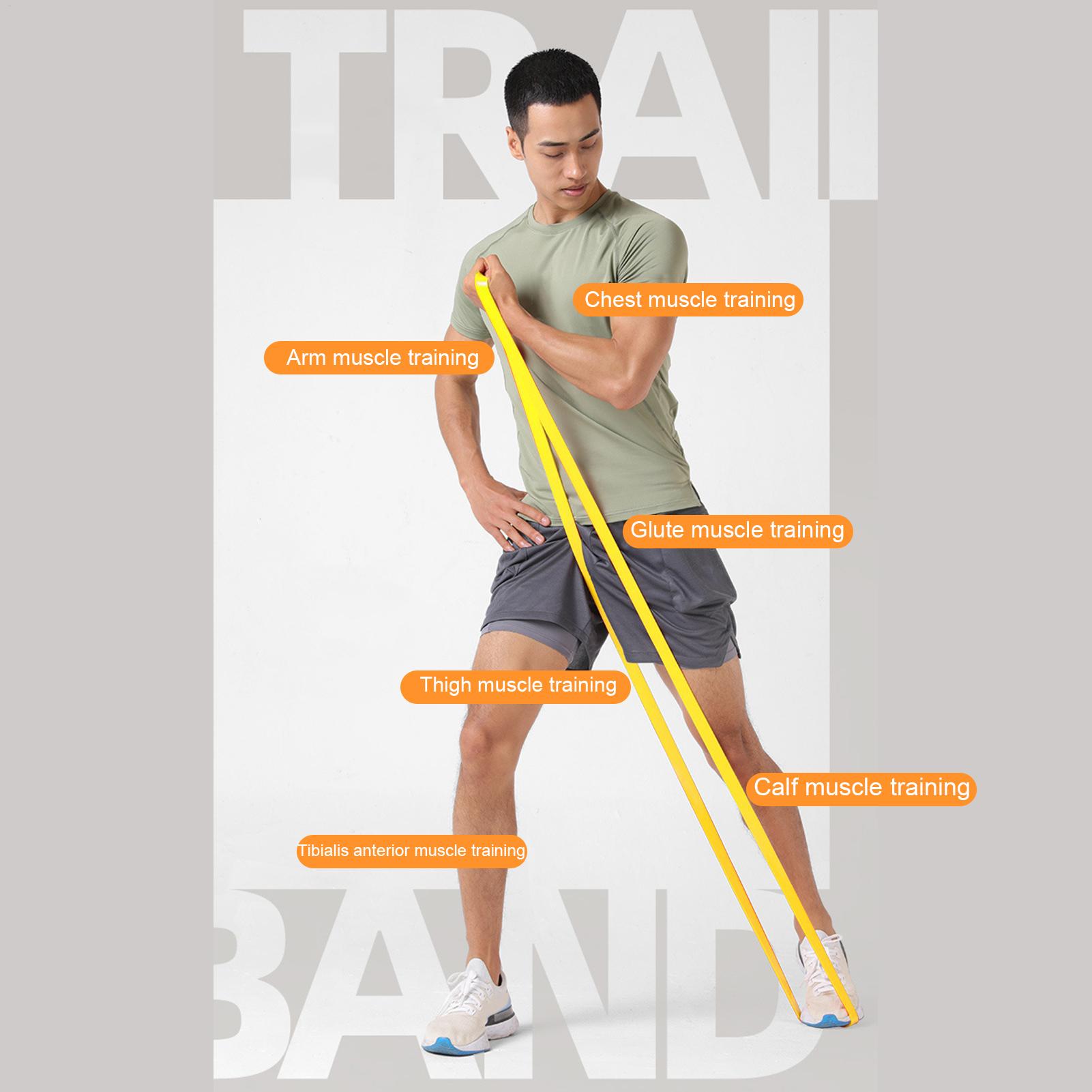 1 قطعة من أربطة المقاومة المرن - مراجعة Pull Up Assist Band وسعره