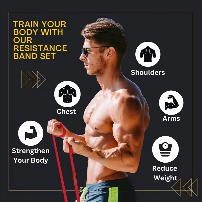 مجموعة أحزمة مقاومة للرجال، حب - مراجعة Pull Up Assist Band وسعره